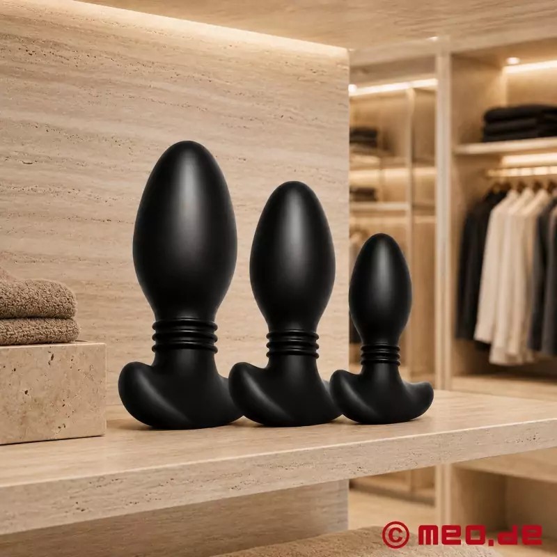 Anal-Trainer-Kit™ de MEO® - Set de trois plugs anaux en silicone
