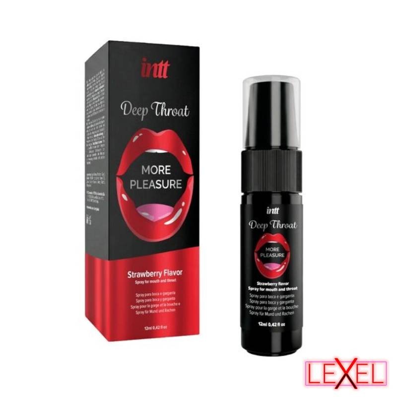 Spray oral gorge profonde saveur fraise Intt