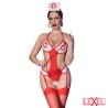 Ensemble body infirmière CR4631 Chilirose