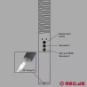 Bâton d’impact BDSM avec électrostimulation Dr. Sado