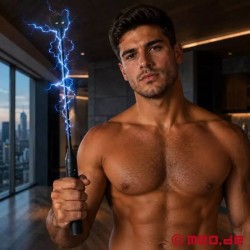 Cravache BDSM avec électrostimulation Dr. Sado