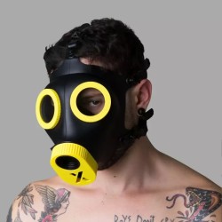 MEO-XTRM - MonsterVision - Masque fétiche - jaune