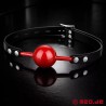 Bâillon à balle rouge, verrouillable