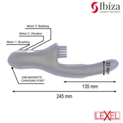 Vibrateur clitoris multicellulaire Ibiza