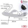 Vibrateur Rabbit avec perle roulante Ibiza