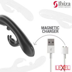 Vibrateur Rabbit avec perle roulante Ibiza