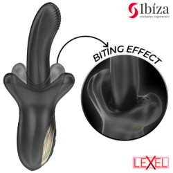 Vibrateur effet poussant et mordant Ibiza
