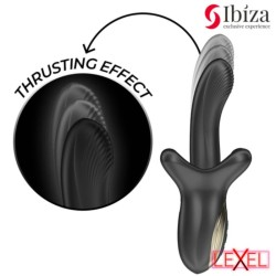 Vibrateur effet poussant et mordant Ibiza