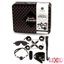 Set 8pcs noir BDSM SecretPlay