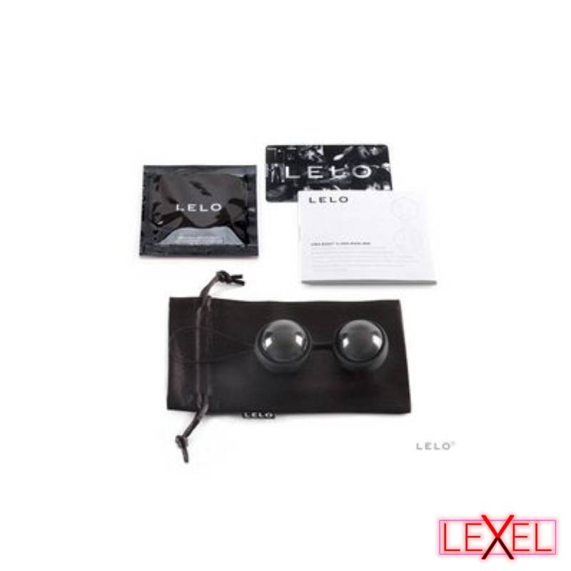Balles de Kegel Luna Beads noires Lelo