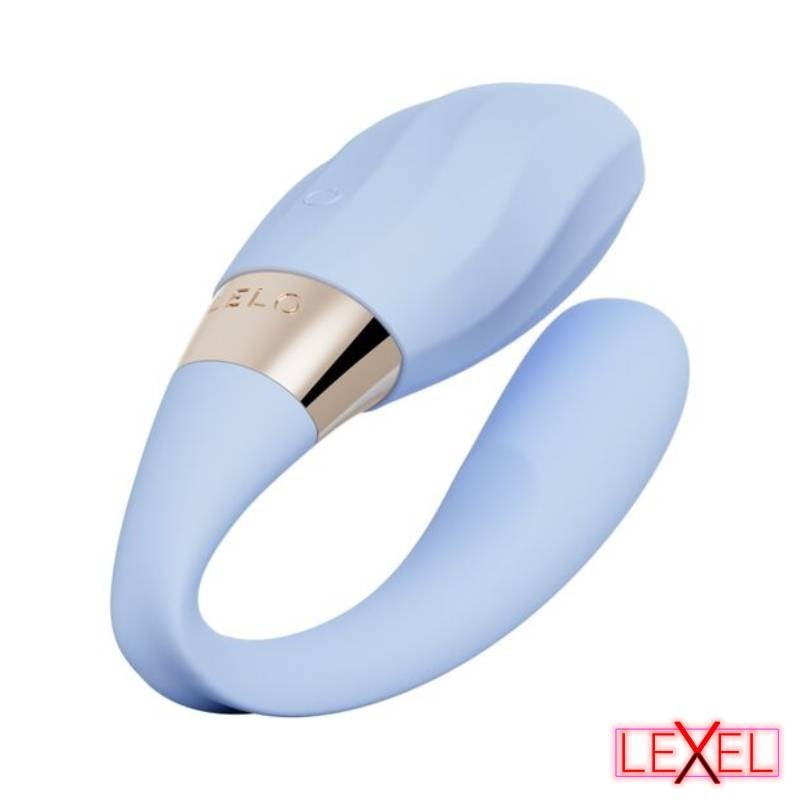 Vibrateur bleu Tiani Twist pour couples Lelo