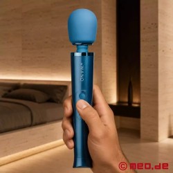 Le Wand Petite Rechargeable Massager™ – Masseur vibrant compact de luxe en bleu