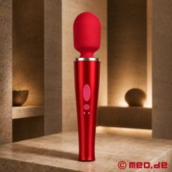 Masseur vibrant de luxe rouge CARESSE Pro
