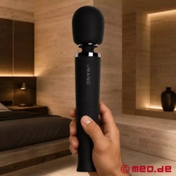 Masseur vibrant de luxe noir Le Wand Rechargeable