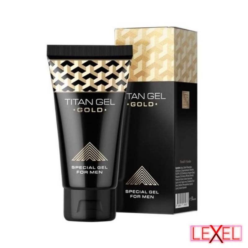 Gel augmentation pénis Gold - Titan Gel