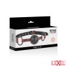 Bâillon en cuir végétalien Edition rouge Begme