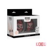 Menottes Chevilles Premium Doublées Edition rouge Begme