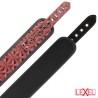 Collier Premium Doublé Edition rouge avec pinces Begme