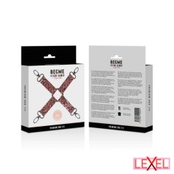 Croix Premium Doublé Edition rouge Begme