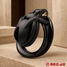 Cage de chasteté verrouillable NoPacha ObsidianGuard