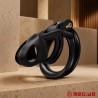 Cage de chasteté verrouillable NoPacha ObsidianGuard