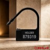 Cage de chasteté verrouillable NoPacha ObsidianGuard