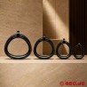 Cage de chasteté verrouillable NoPacha ObsidianGuard