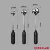 Baguette de massage vibrante en métal Vibro AssHammer