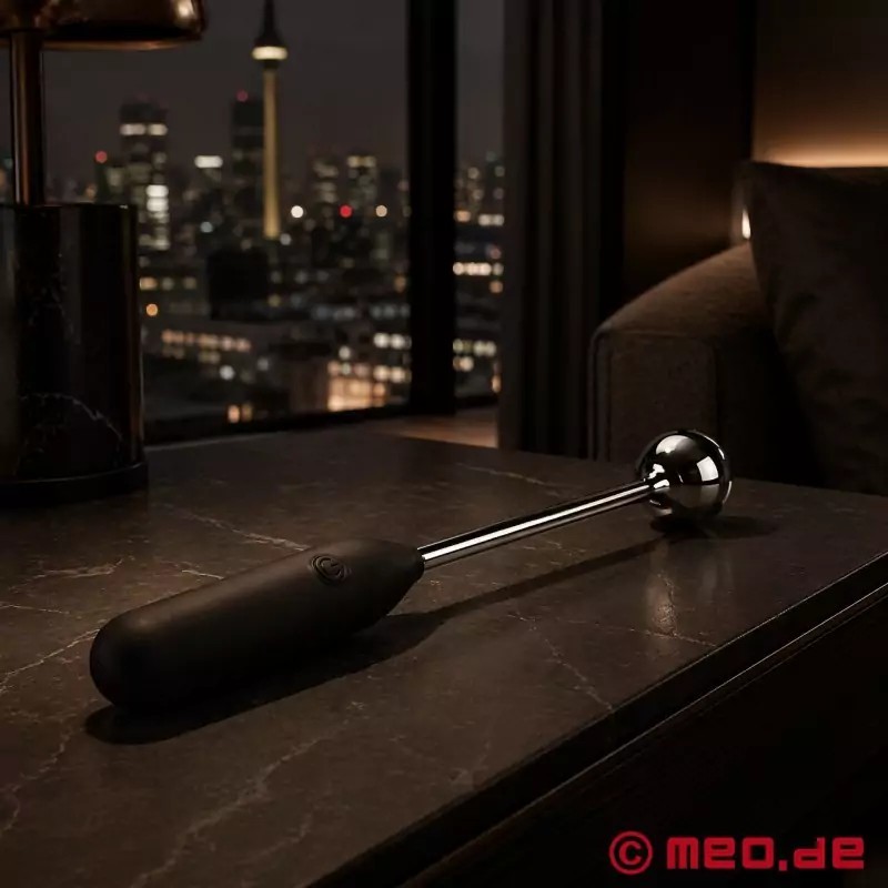 Baguette de massage vibrante en métal Vibro AssHammer