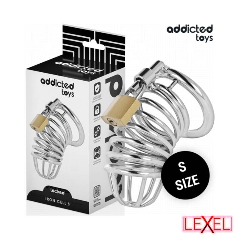 Cage de Chasteté S en métal Addicted Toys