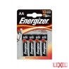 Piles Alcalines AA LR6 x4 Energizer