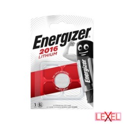 Pile Lithium CR2016 3v Bouton Energizer