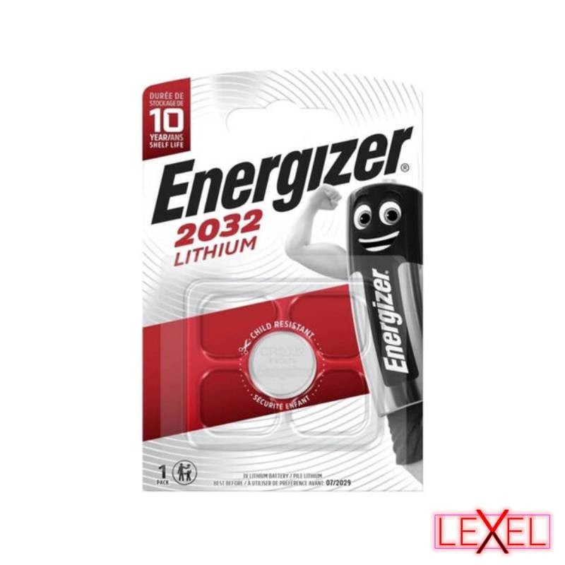 Pile Lithium CR2032 3v Bouton Energizer