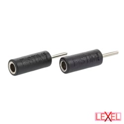 Set de deux adaptateurs de 4 mm vers 2 mm E-stim System