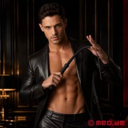 Fouet BDSM en silicone de Dr. Sado