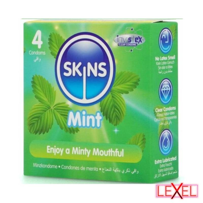 Préservatifs Menthe Premium Skins