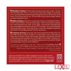 Préservatifs Fraise Premium Skins