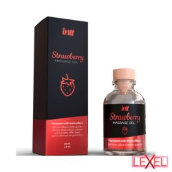 Gel de massage chauffant Fraise Intt