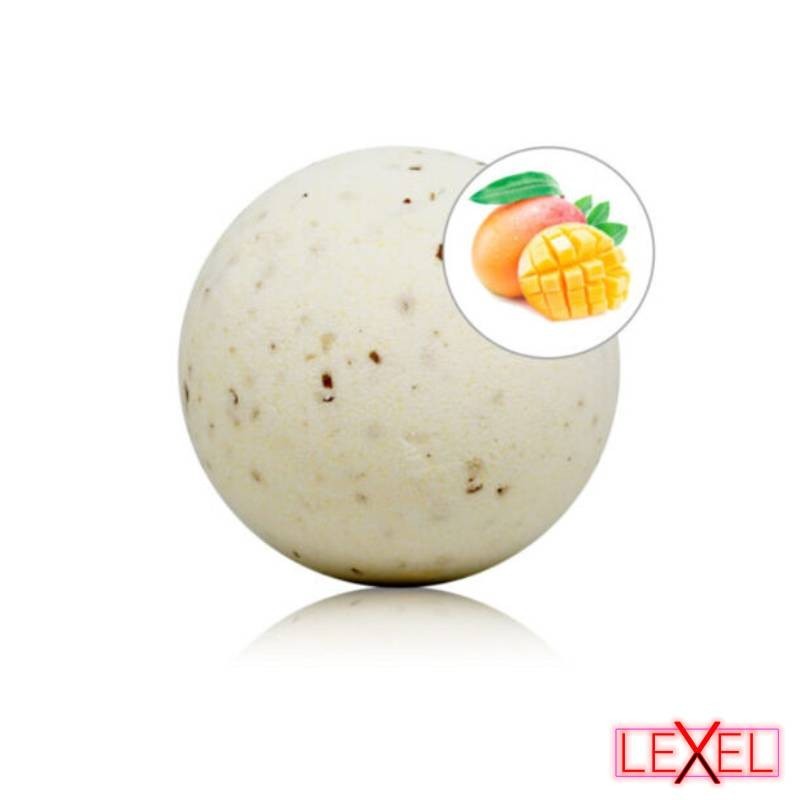 Bombe de bain mangue pétales de rose Taloka
