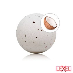 Bombe de bain coco pétales de rose Taloka