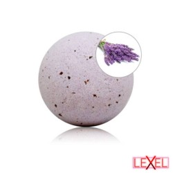 Bombe de bain lavande pétales de rose Taloka