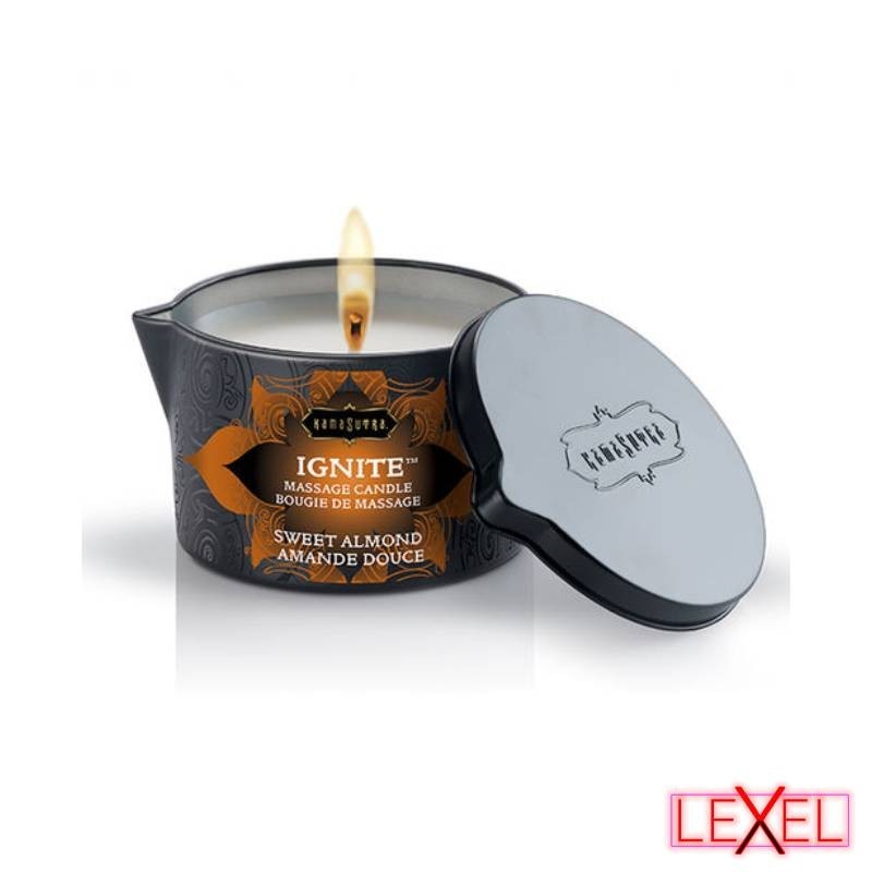 Bougie de massage amandes Kamasutra