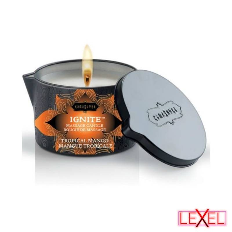 Bougie de massage mangue Kamasutra