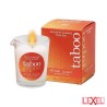 Bougie de massage Pêche Taboo Ruf