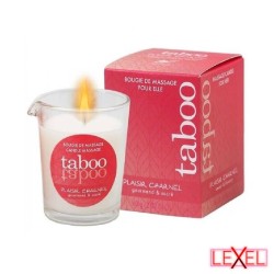 Bougie de massage fleur de cacao Taboo Ruf