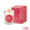 Bougie de massage fleur de cacao Taboo Ruf