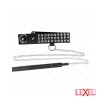 Collier avec brillants avec laisse kink