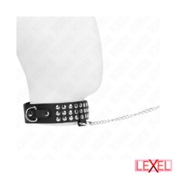 Collier avec brillants avec laisse kink