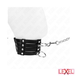 Collier style sub avec laisse Kink