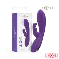 Vibrateur silicone Randall Rabbit Violet Intense